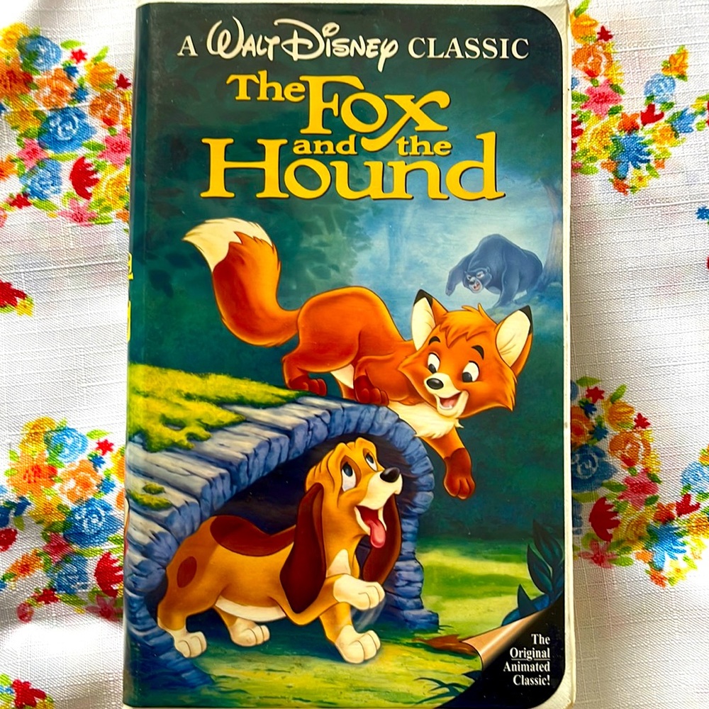 Disney The Fox and the Hound VHS